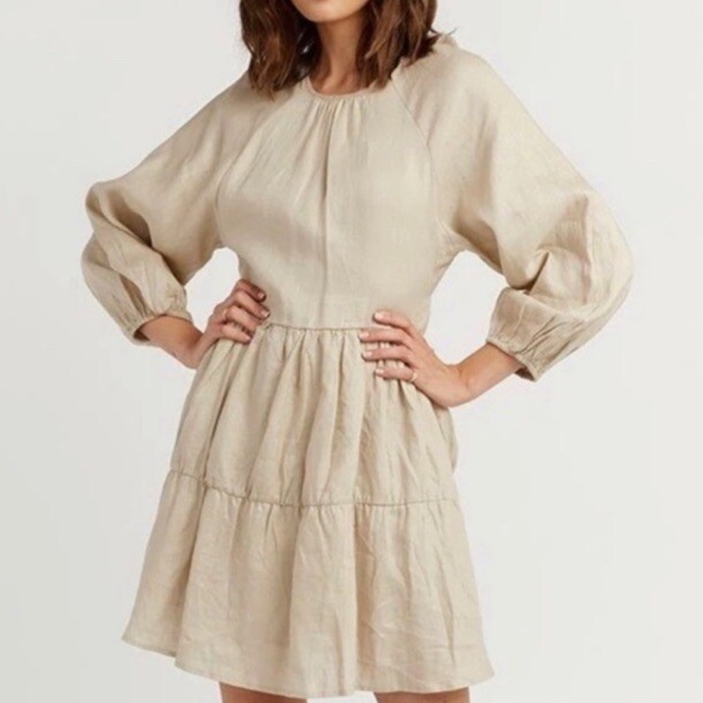 DISSH Linen Mini Dress